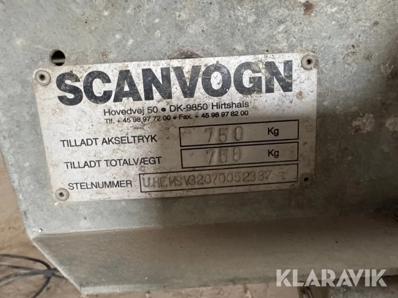 Billede 5 - Skurvogn Scanvogn