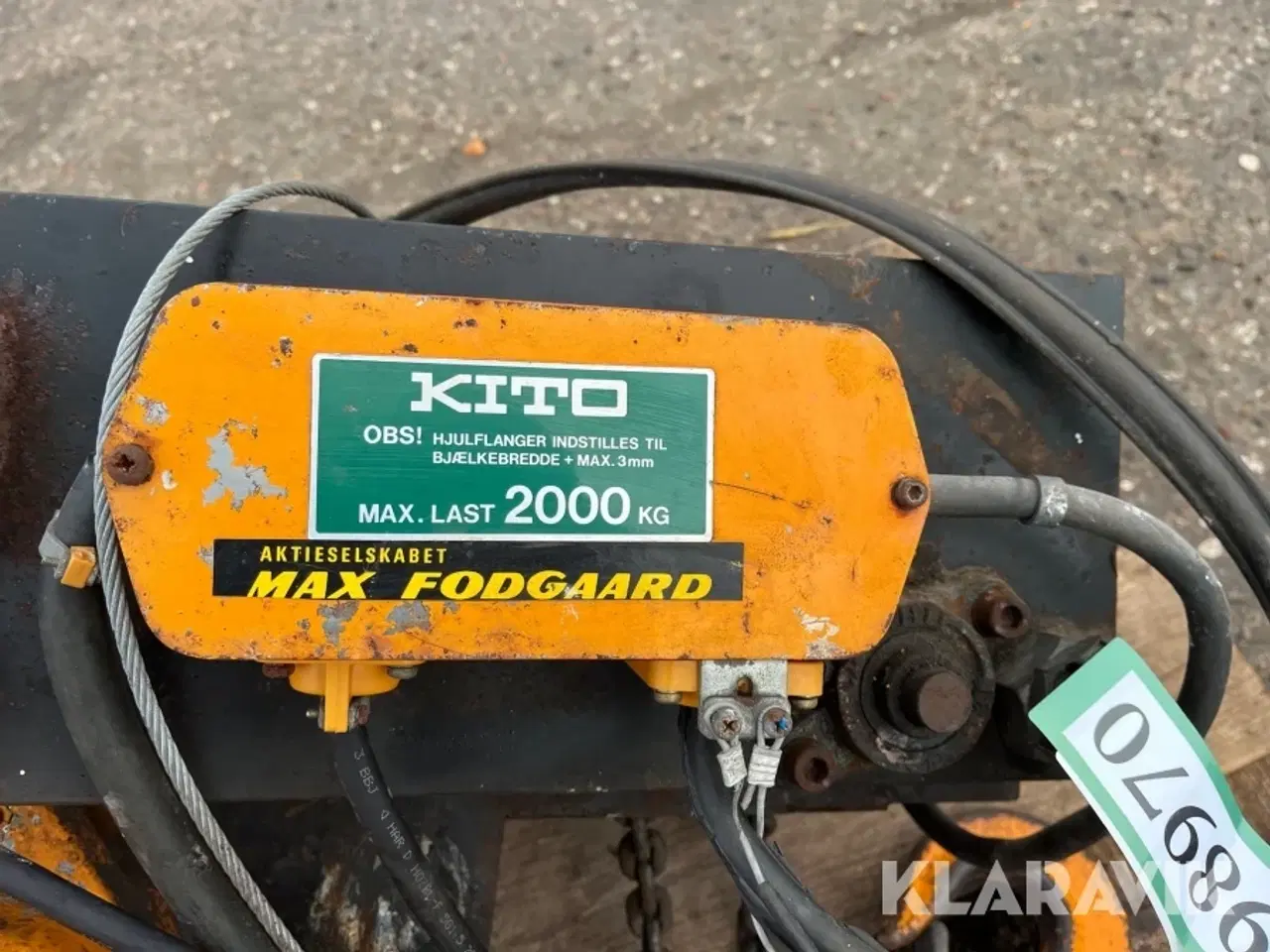 Billede 6 - Løftestang Kito