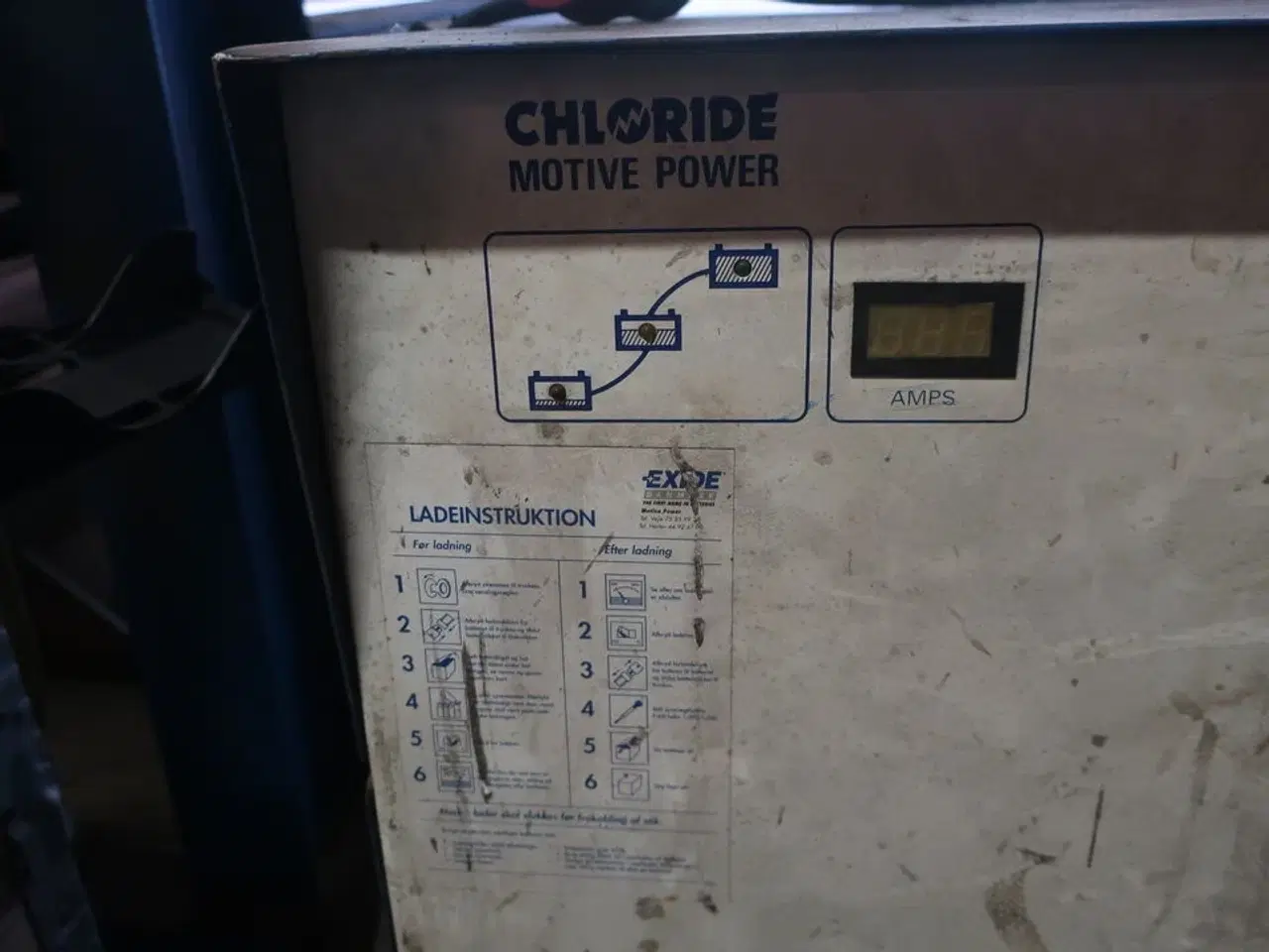 Billede 4 - Lader CHLORIDE Motive Power