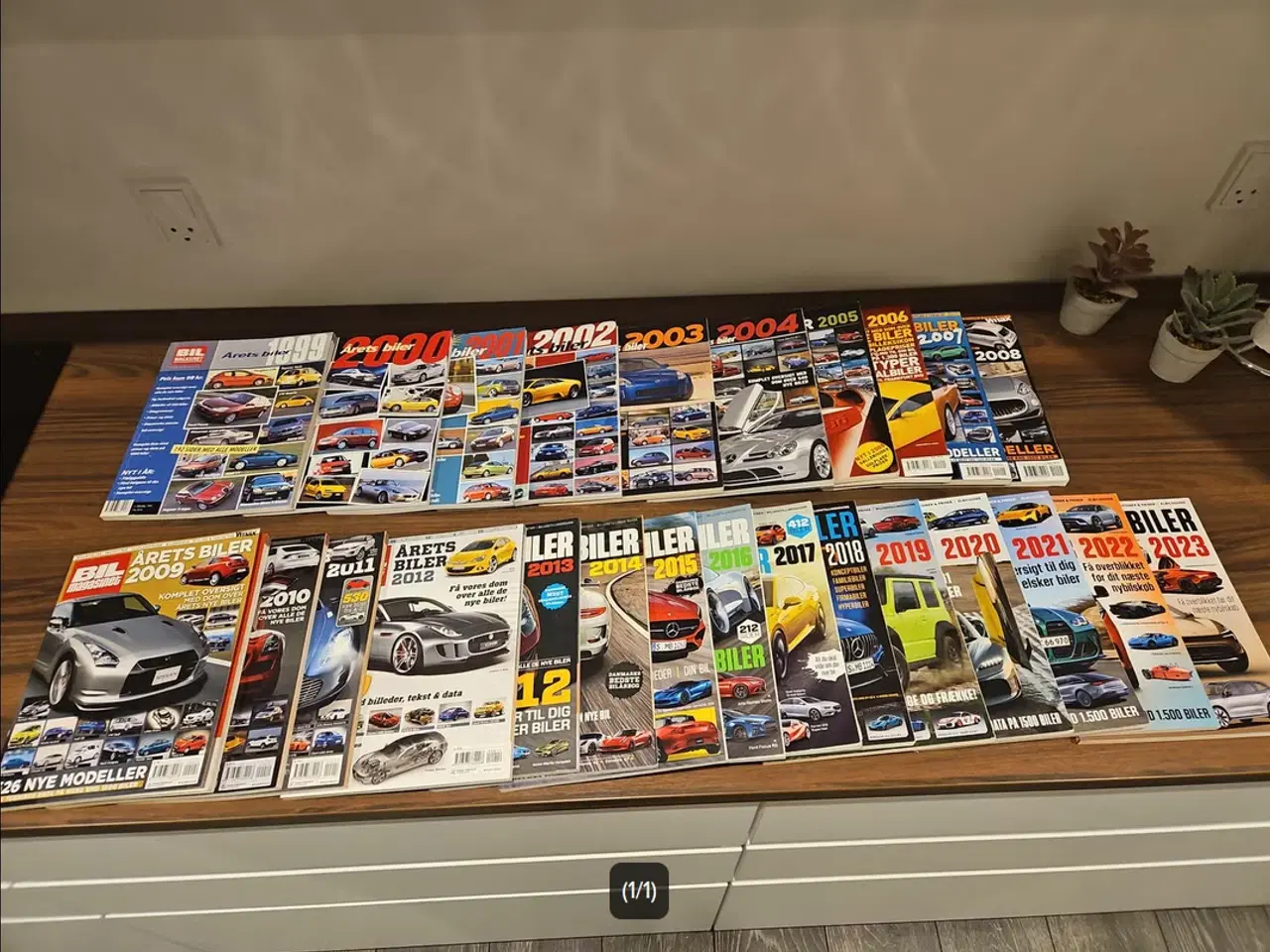 Billede 1 - Årets Biler, bilårbog, 1999-2023, komplet samling!