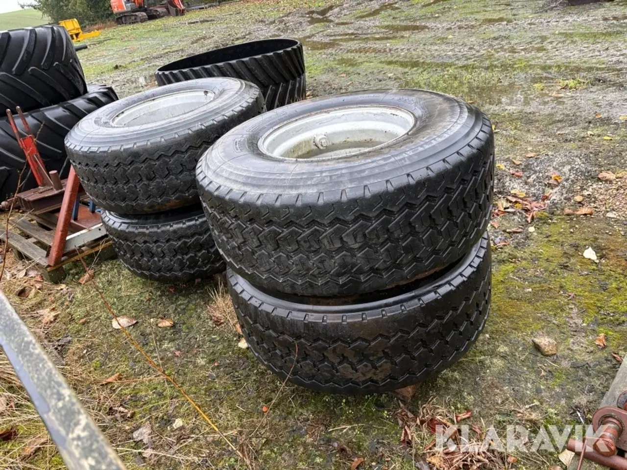 Billede 1 - Dæk til landbrugsvogn Windpower WCG28 - 4 stk