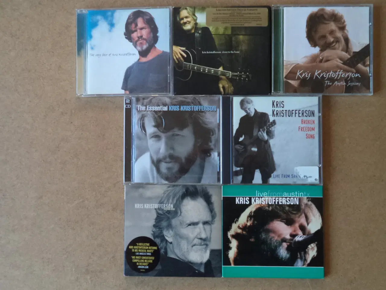 Billede 1 - .KRIS  KRISTOFFERSON  CDer sælges stykvis         