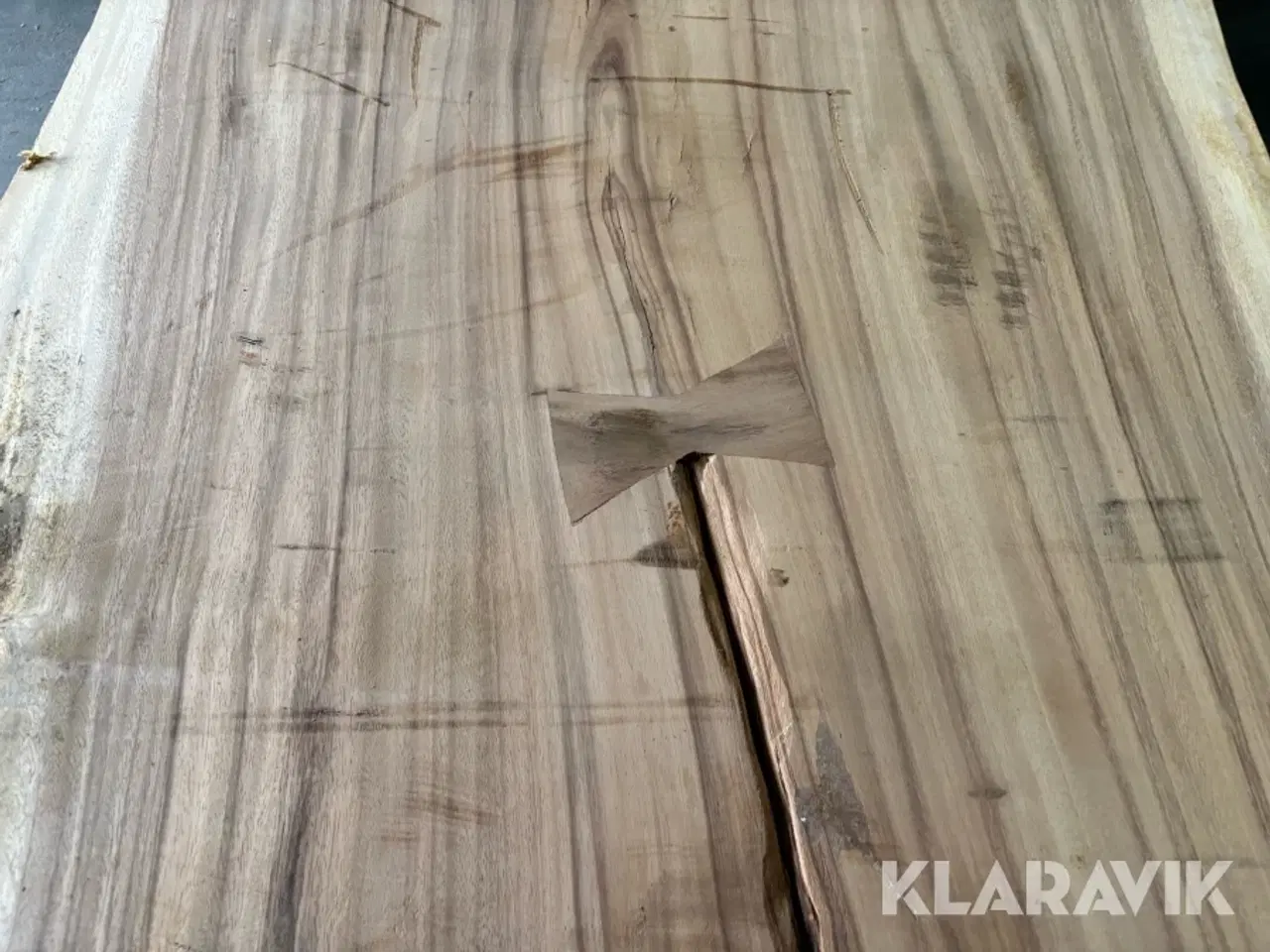 Billede 5 - Planke bordplade Akacie Ubehandlet 1 hel planke