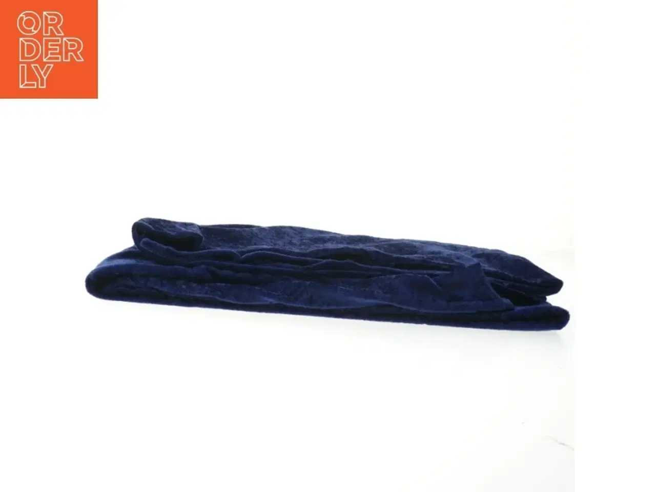 Billede 3 - Blå velour dug (str. 154x91 cm)