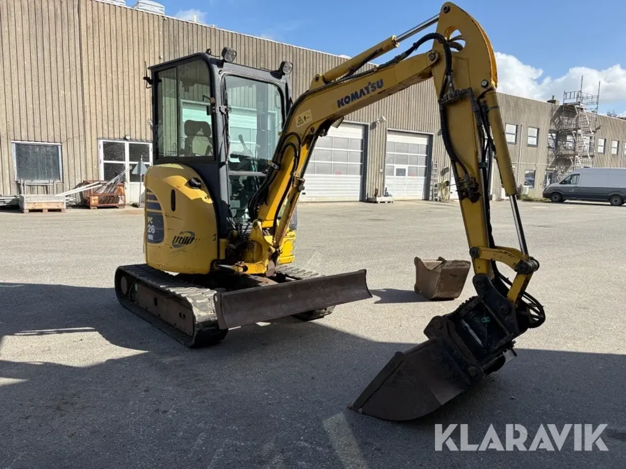 Billede 2 - Gravemaskine Komatsu PC26MR-3