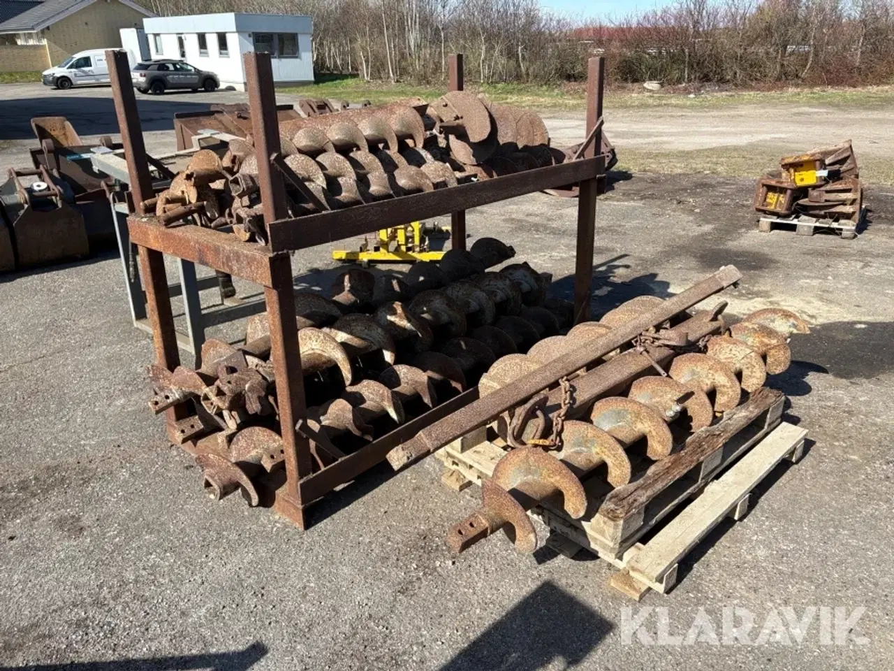 Billede 4 - Hydraulisk borehoved med bor PH - Poclain hydraulics