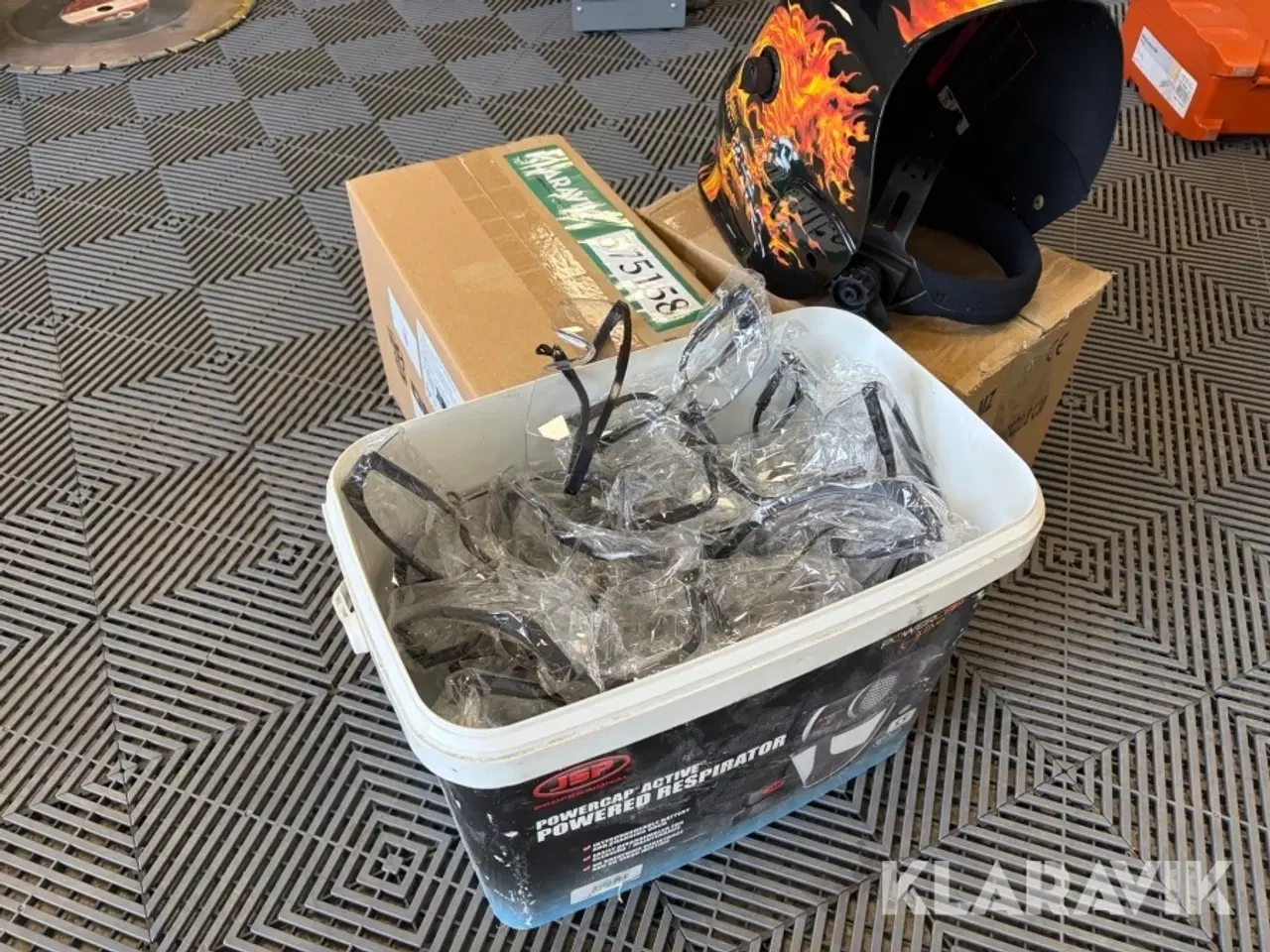 Billede 2 - Svejsehjelme og sikkerhedsbriller