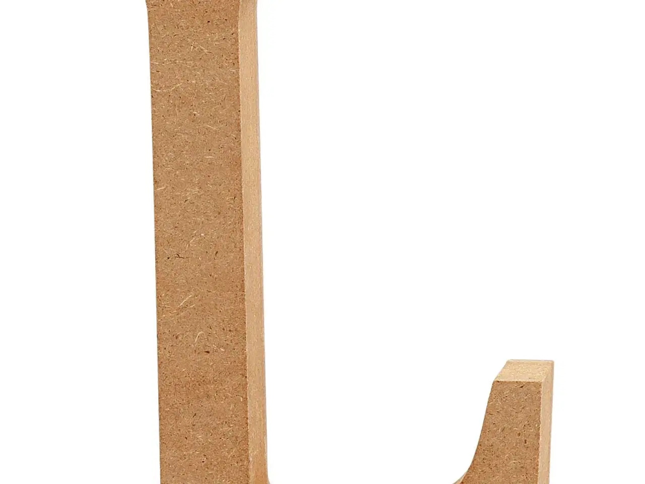 Billede 1 - Stort Træbogstav 'L' - 13 cm Høj, 2 cm Tykkelse