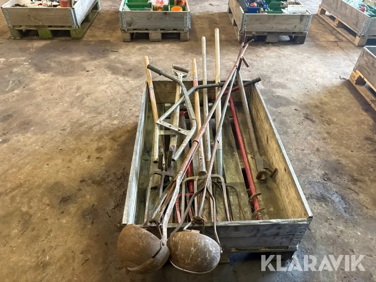 Billede 4 - Diverse redskaber - 2 paller