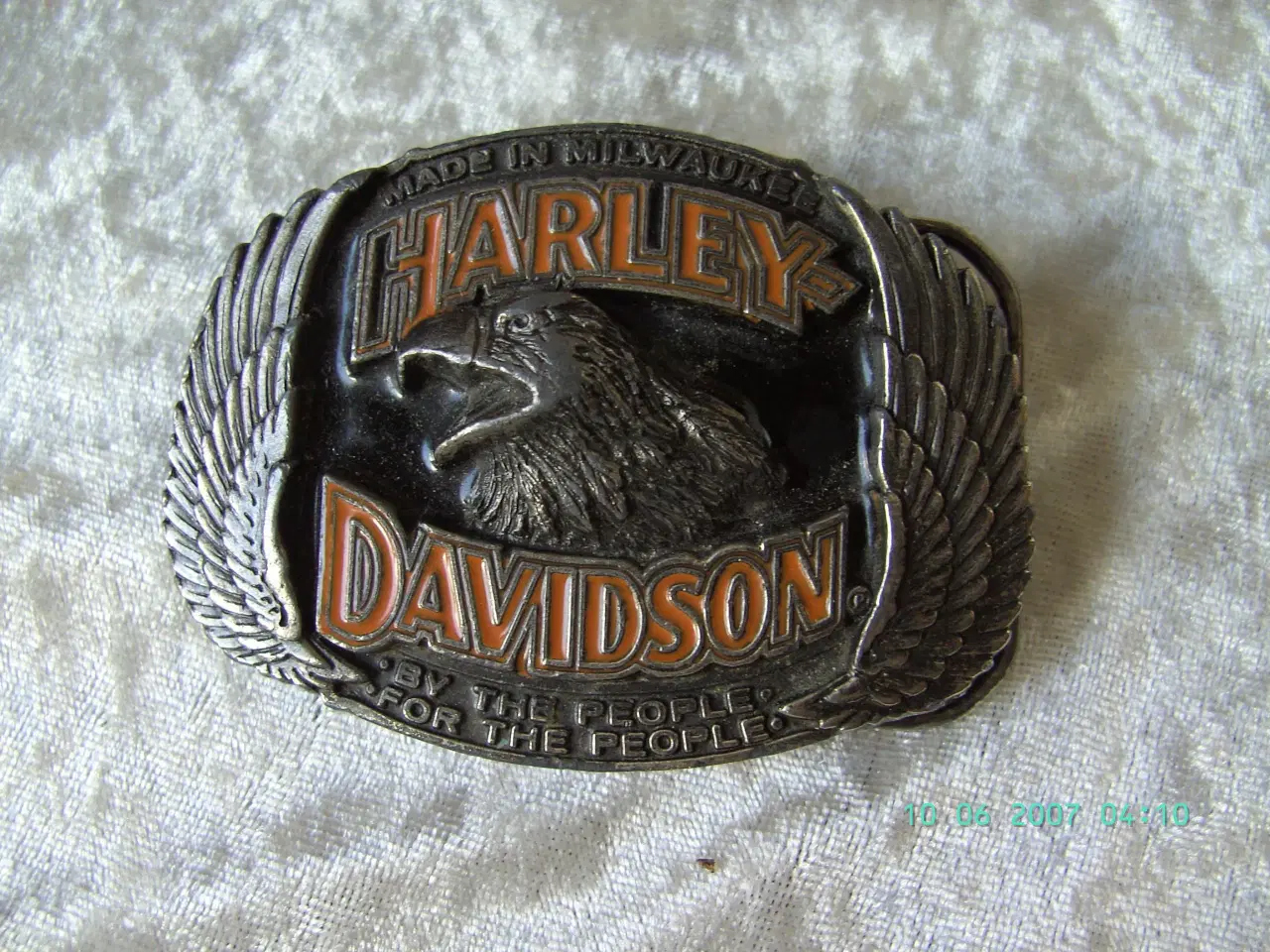 Billede 9 - ORIGINAL HARLEY DAVIDSON   bæltespænder fra USA