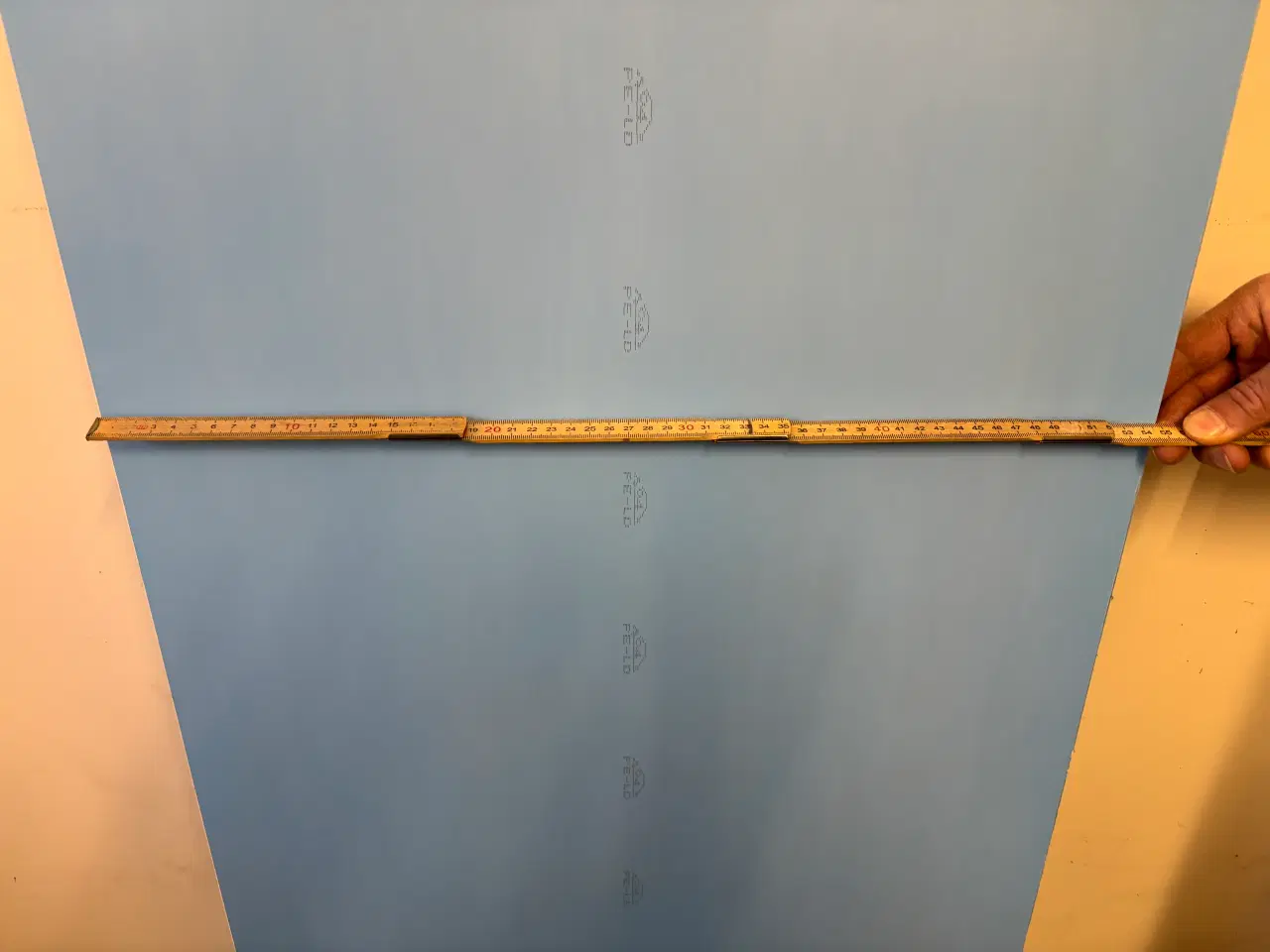 Billede 1 - Gavlplade til skab i højglans hvid