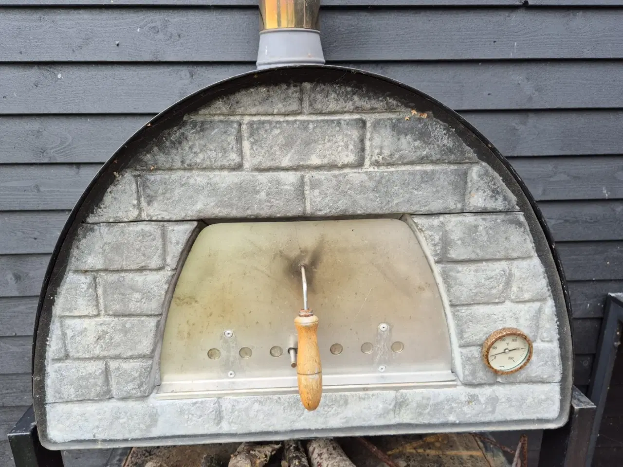 Billede 2 - Brændefyret pizzaovn