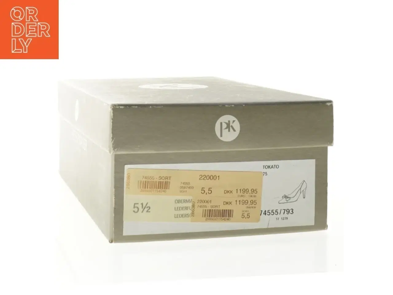 Billede 3 - Sorte læderpumps fra Peter Kaiser (str. 5,5)