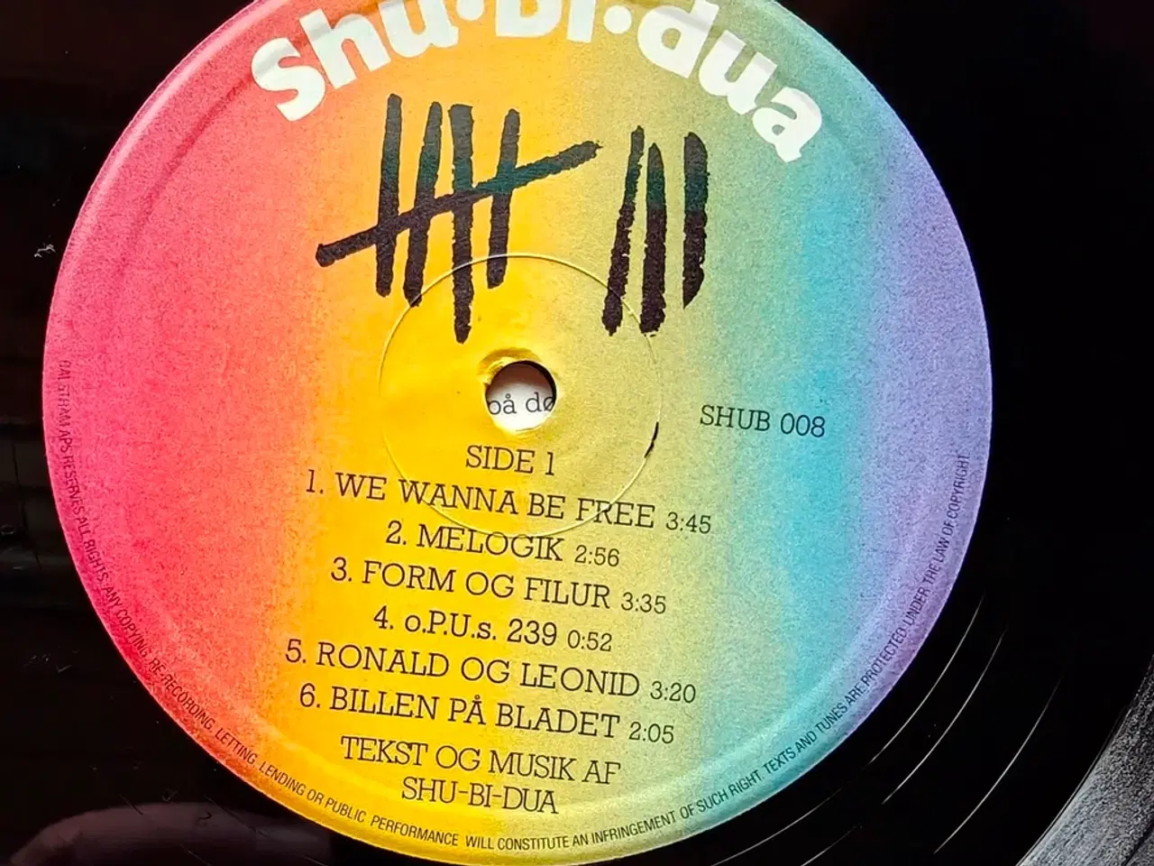 Billede 4 - LP, Shubidua x4