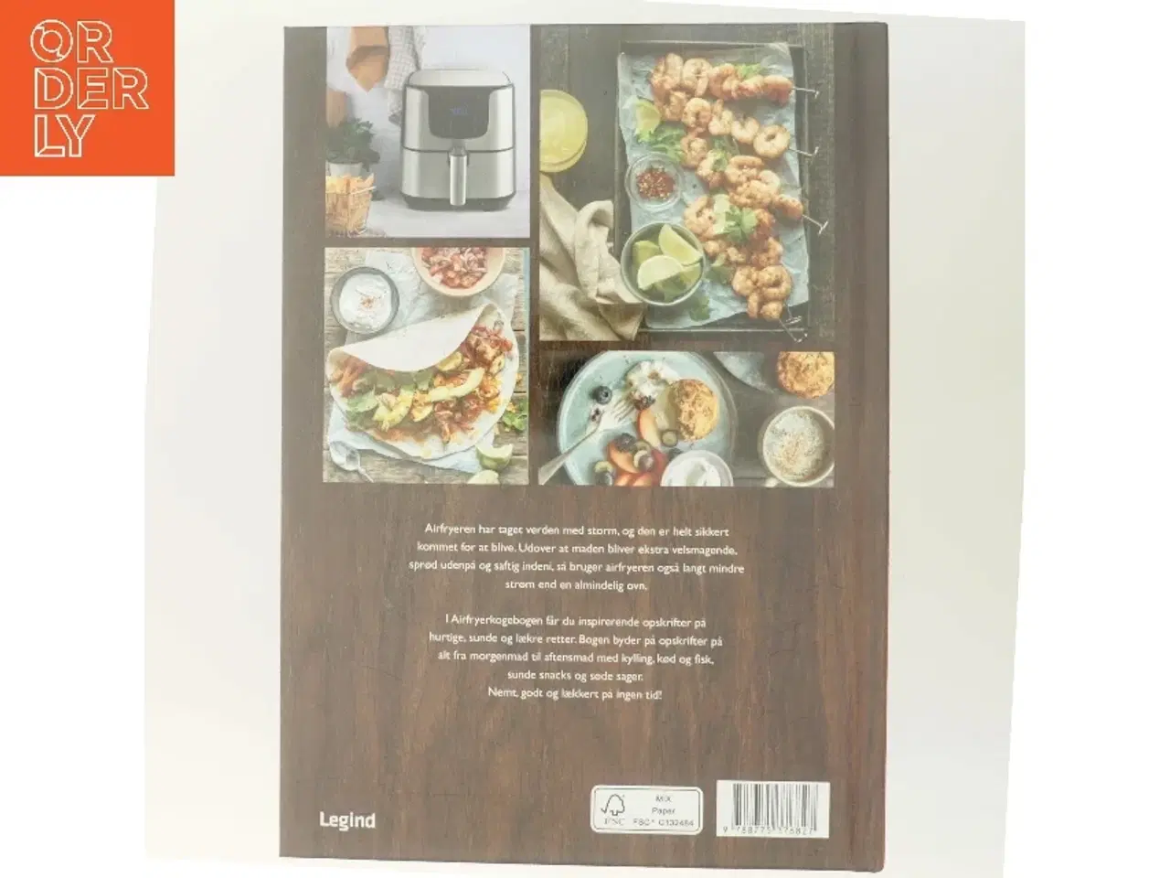Billede 3 - Airfryerkogebogen : hurtigt, sundt og lækkert af Jenny Tschiesche (Bog)