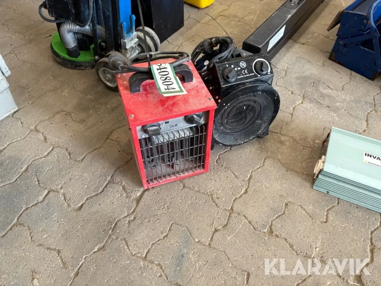 Billede 1 - Varmeblæser 2 styk 2 kW