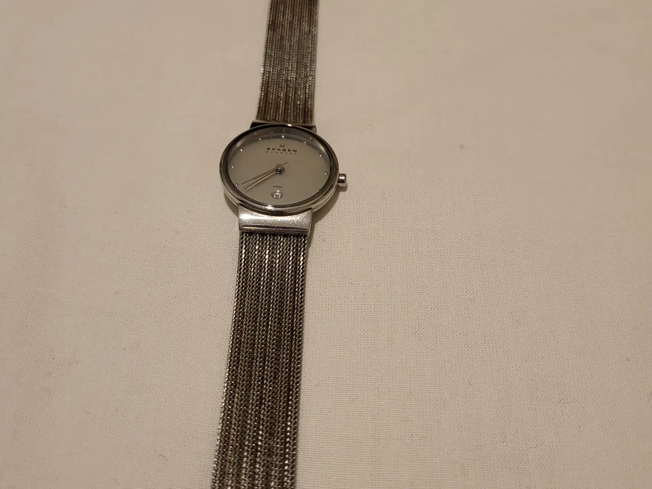 Billede 1 - Skagen dame armbåndsur med stålrem