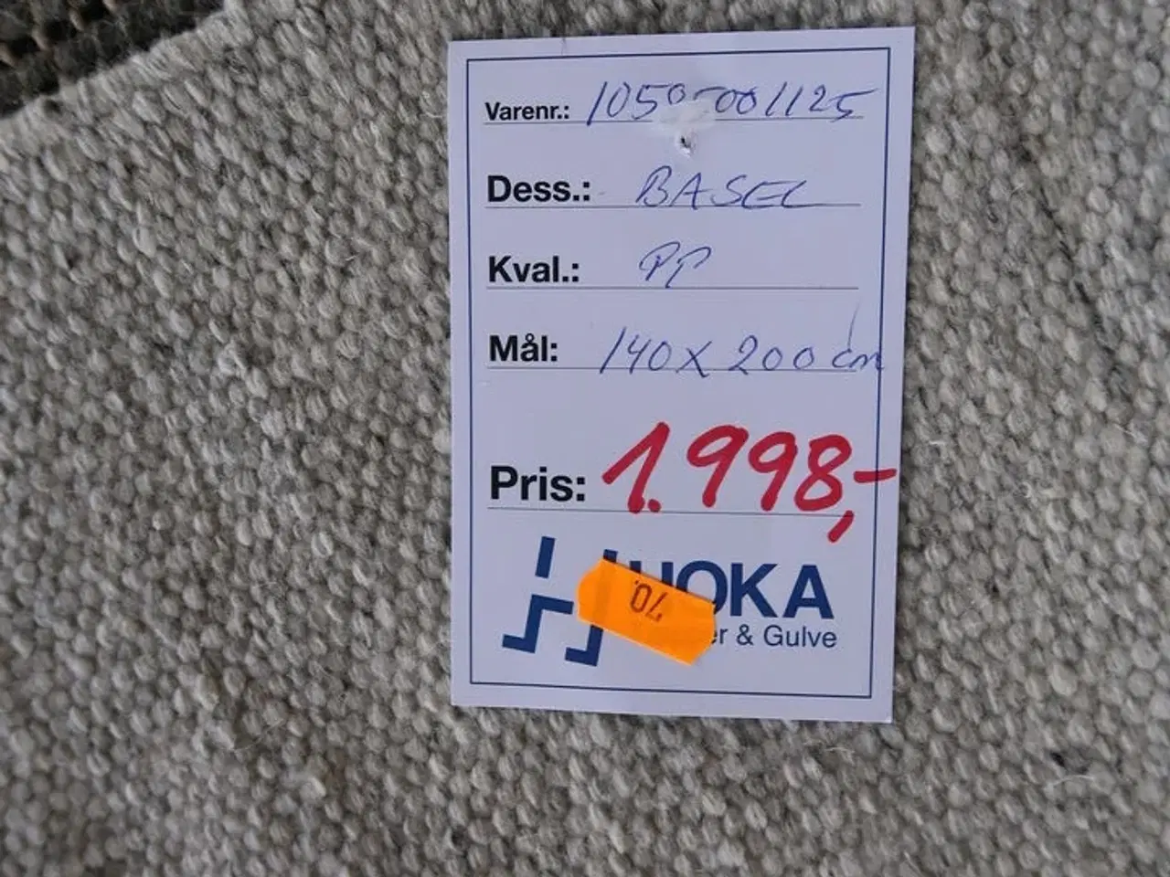 Billede 2 - Gulvtæppe BASEL PP