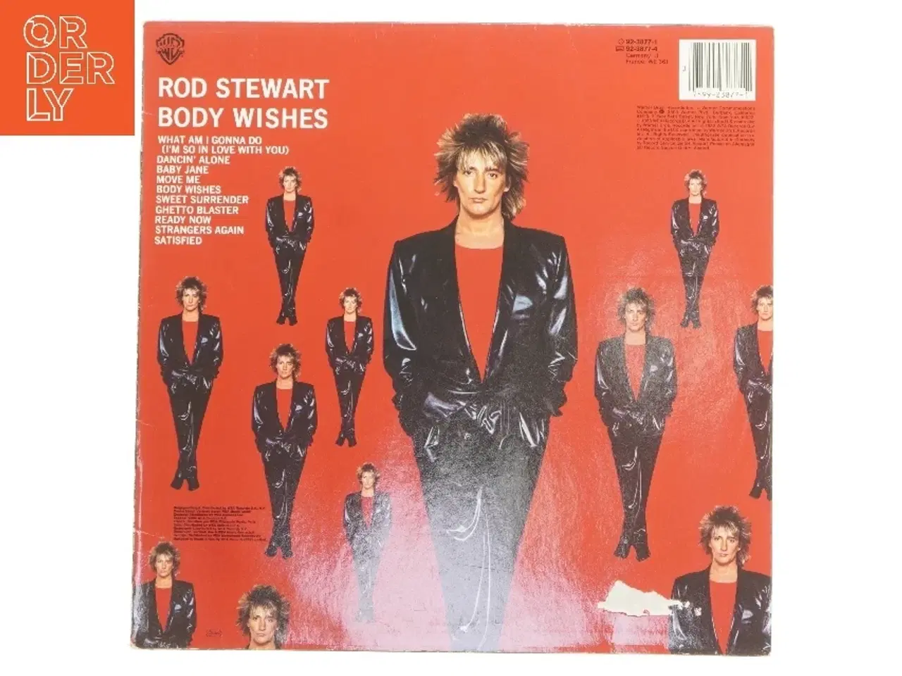 Billede 2 - Rod Stewart Body Wishes LP