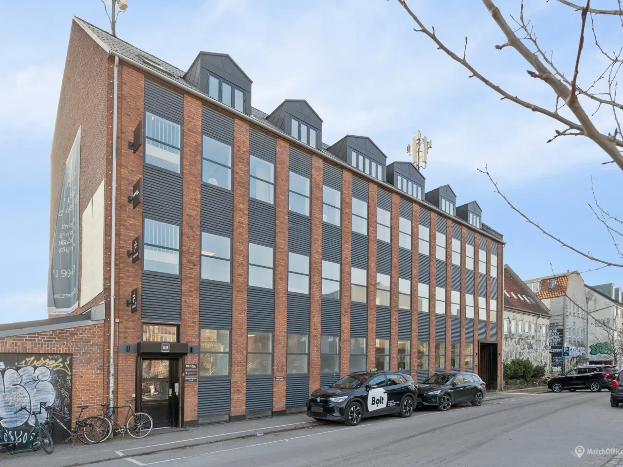 Billede 1 - New Yorker-inspirerede kontorlejemål i Nordvest – moderne lyse og fulde af karakter