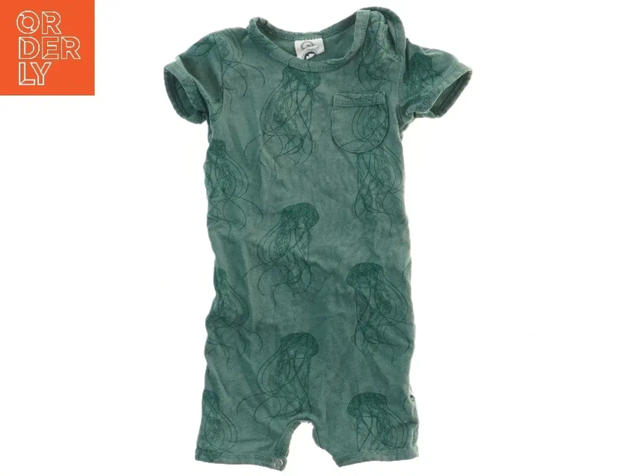 Billede 1 - Grøn Baby Heldragt med Medusa Print fra Müsli (str. 62)