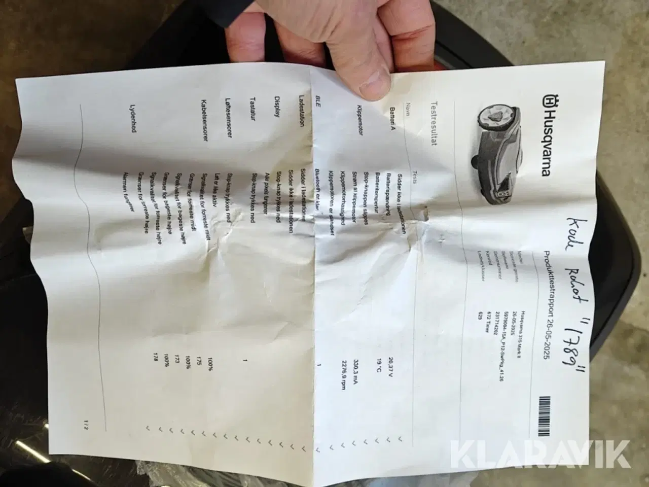 Billede 9 - Robotplæneklipper Husqvarna Automower 315