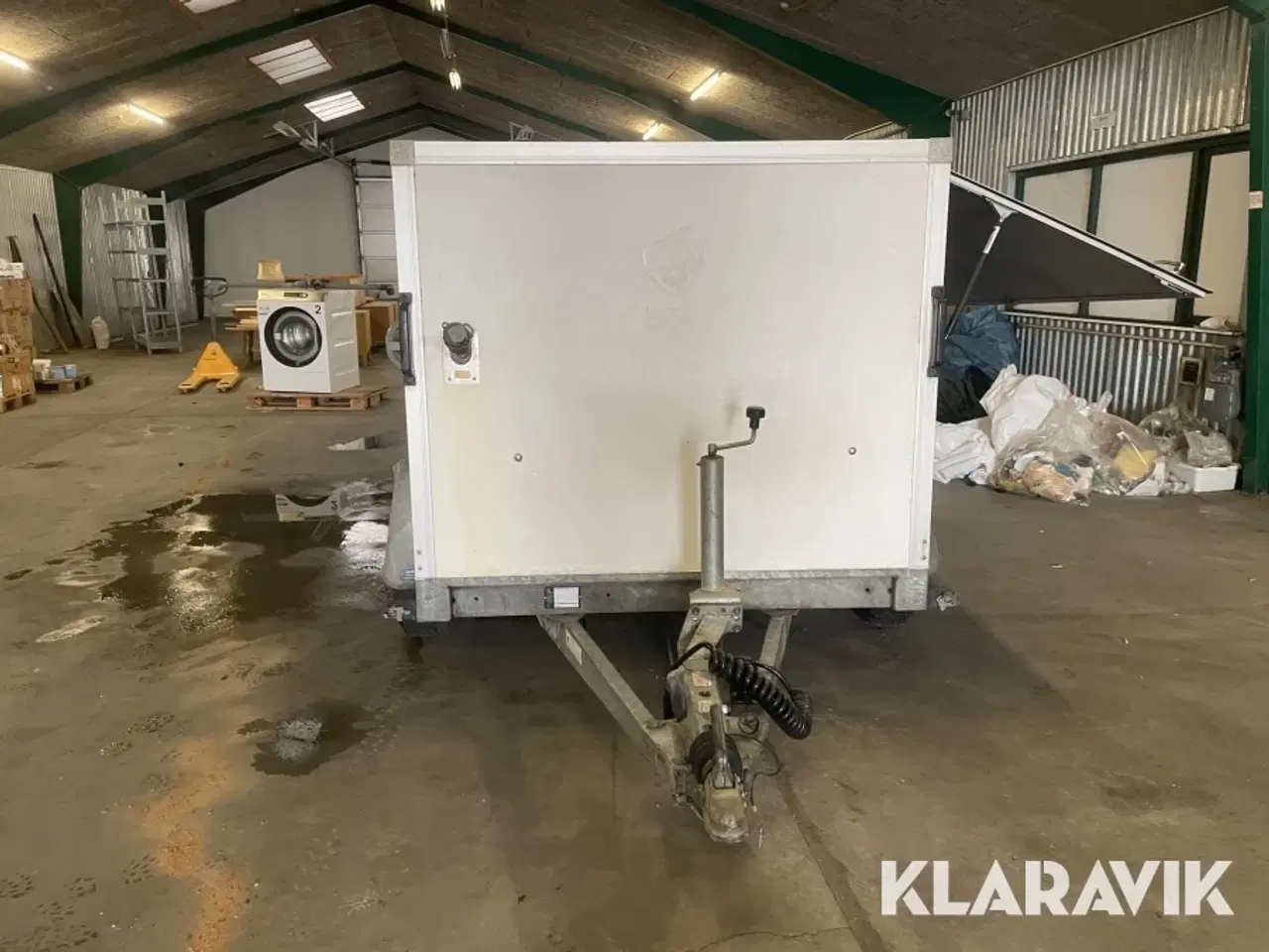 Billede 2 - Trailer med hedvandsrenser Nilfisk Alto