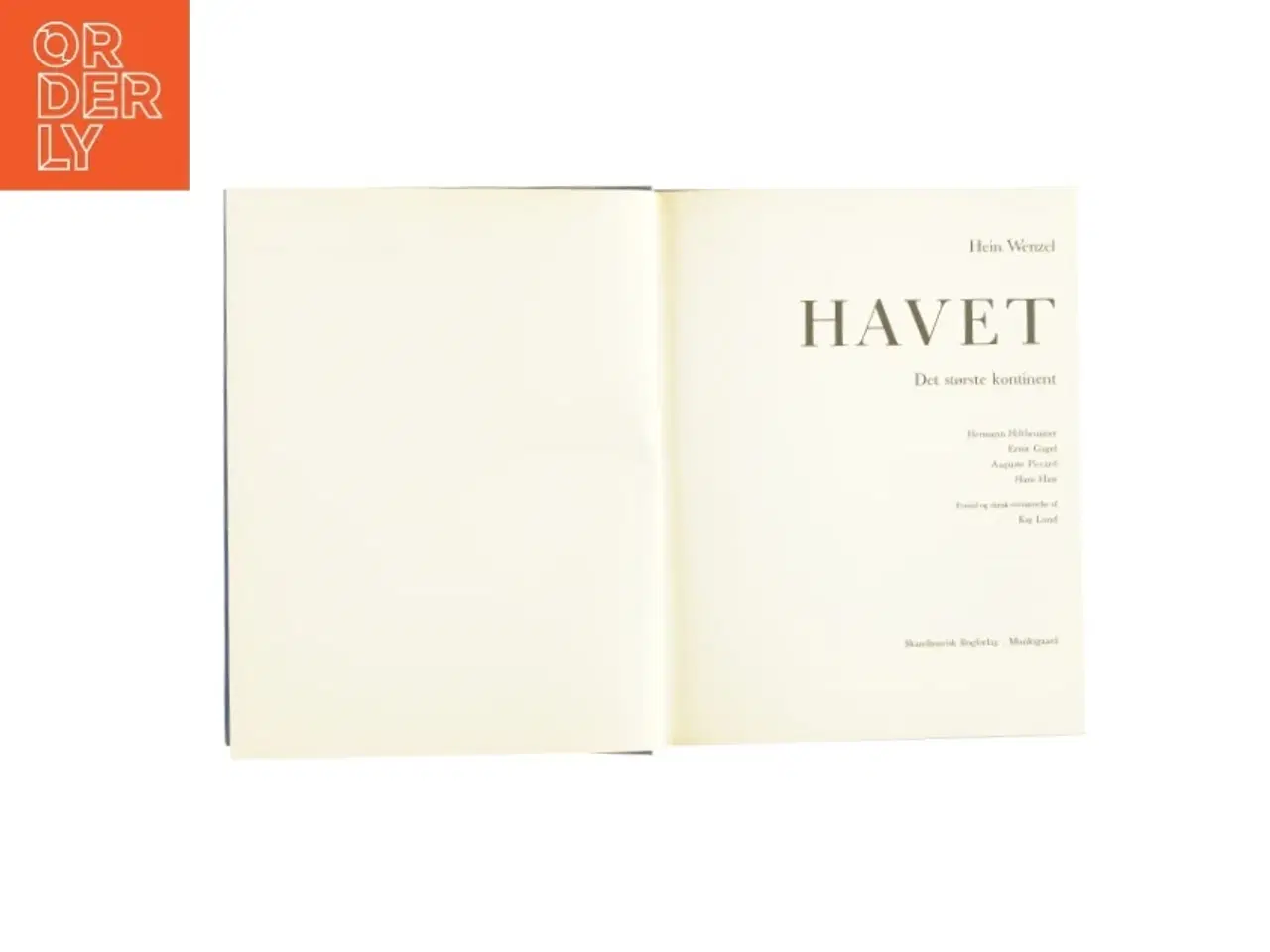 Billede 2 - Havet af Hein Wenzel (bog)