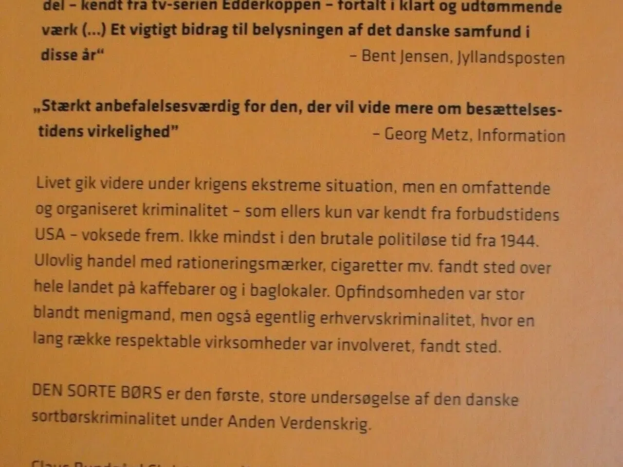 Billede 4 - den sorte børs - fra besættelsen til efterkrigstid