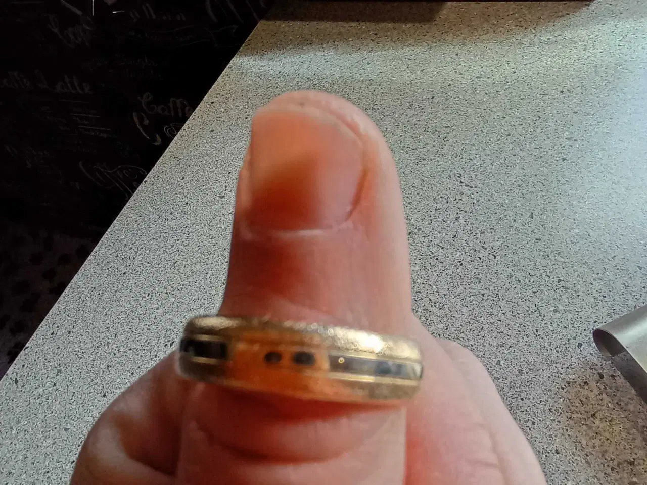 Billede 4 - 2 stk ægte guldringe 585 20 g 