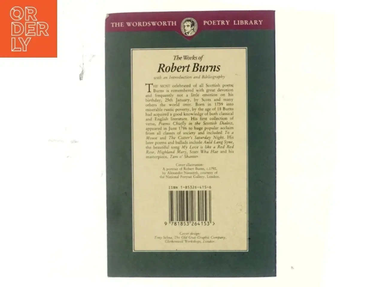 Billede 3 - The works of Robert Burns : with an introduction and bibliography af Robert Burns (Bog)