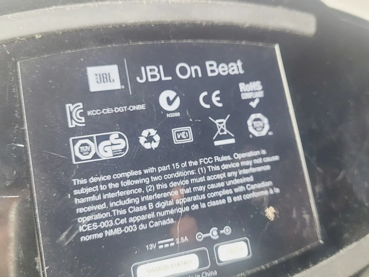 Billede 10 - ⭐️· JBL On Beat Højttalerdock m. Bluetooth-adapter