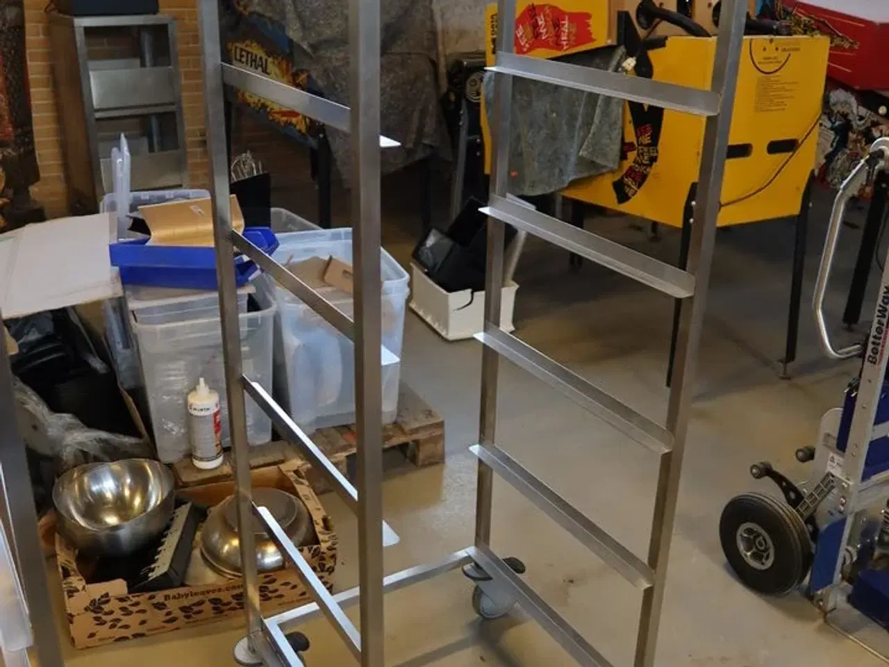 Billede 1 - Stikvogn til opvaskebakker