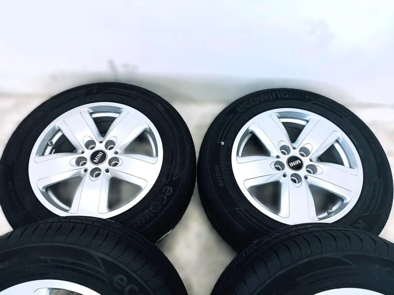 Billede 4 - 5x112 16" ET41 nav 66,6ø MINI sommersæt inkl. TPMS