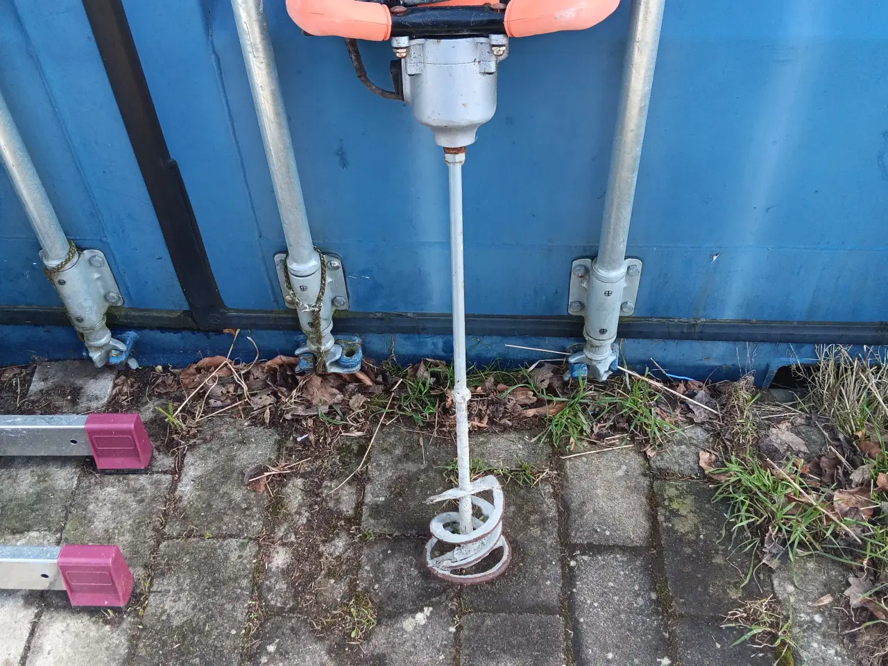 Billede 1 - Røreværk, ( mørtel/betonblander)