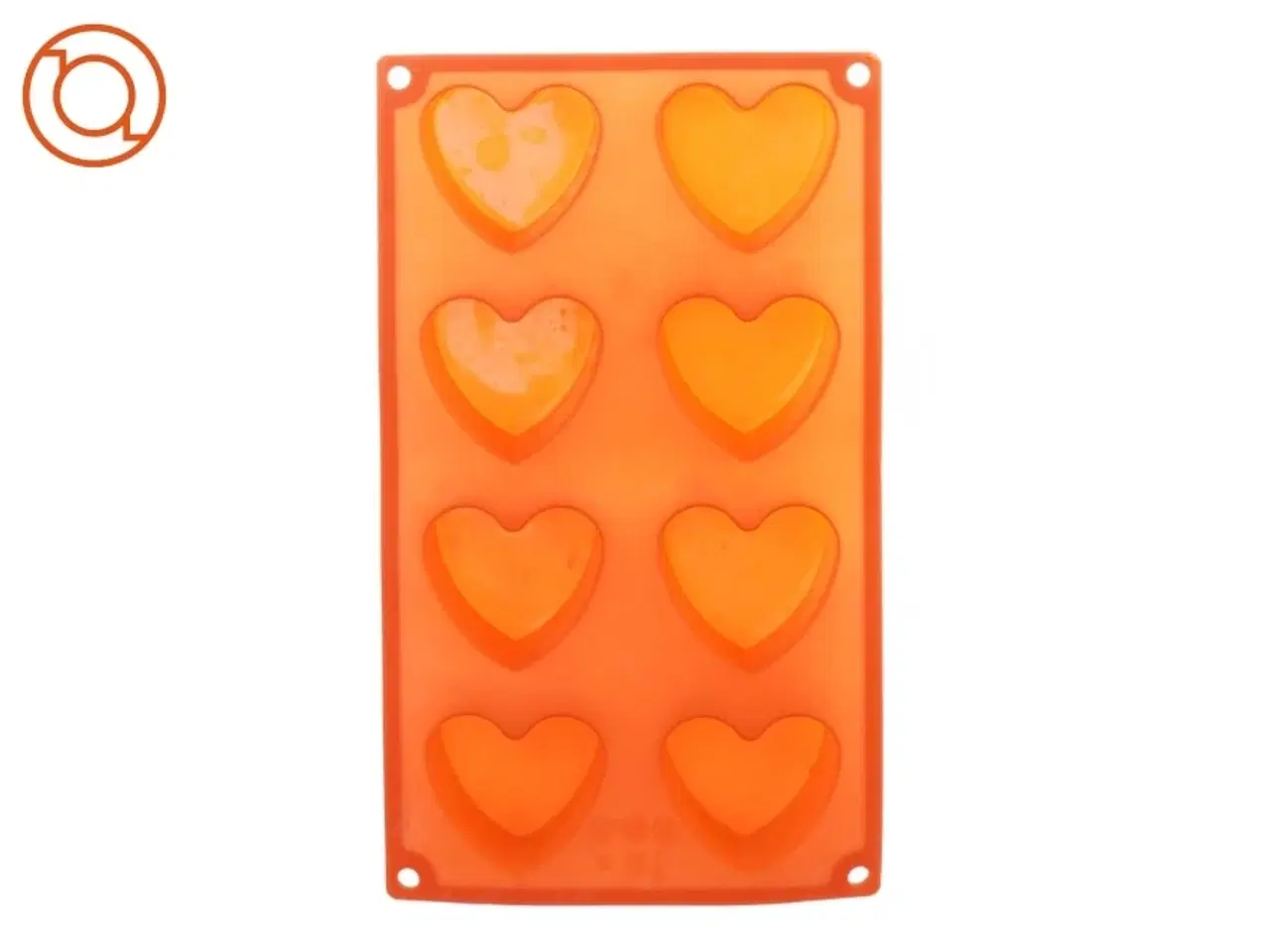 Billede 1 - Hjerte forme i silikone (str. 29 x 17 cm)