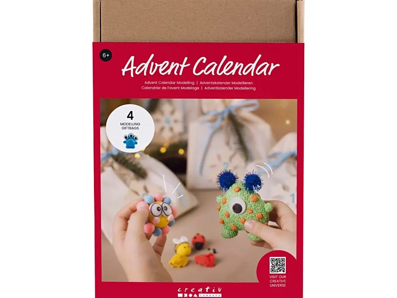 Billede 1 - Adventskalender Modellering, 1 pk.