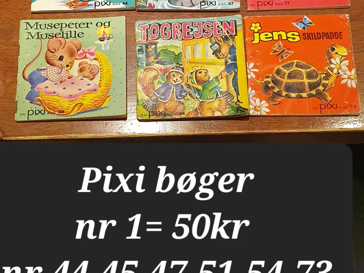 Billede 1 - Retro, vintage ældre pixi bøger