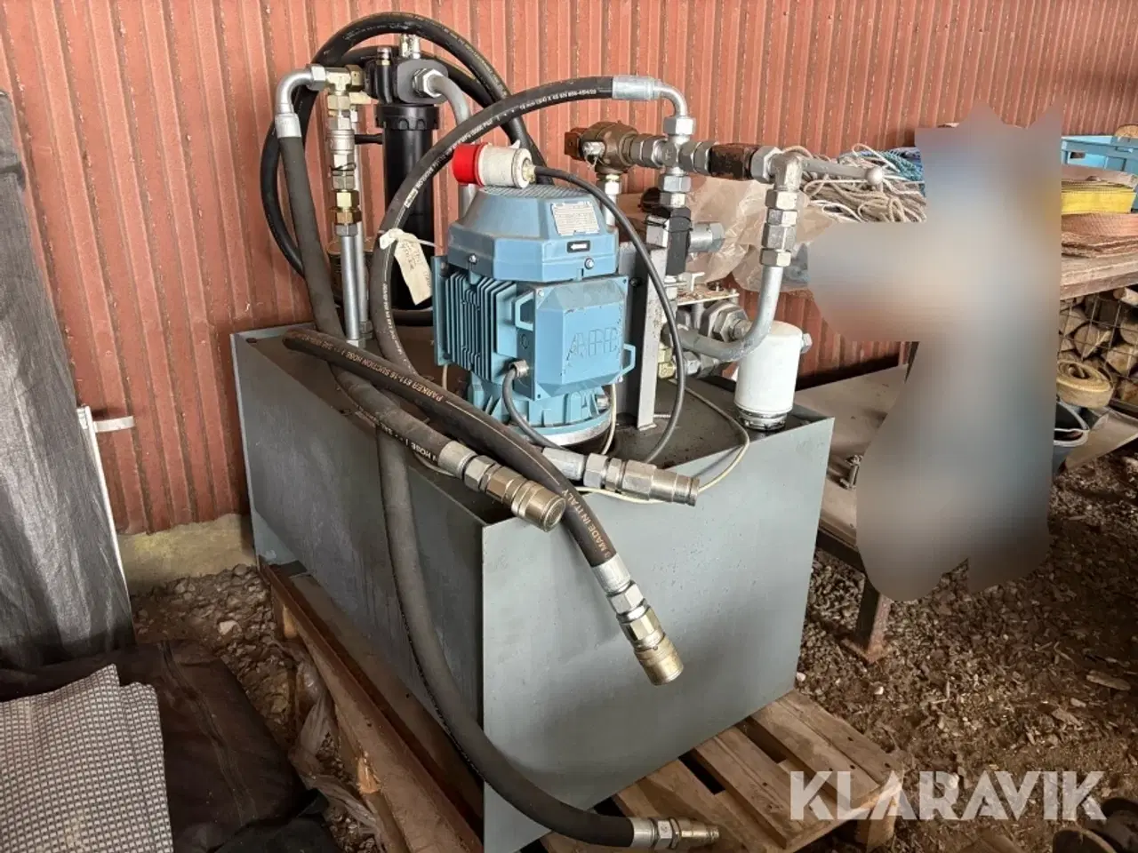 Billede 1 - Hydraulikstation