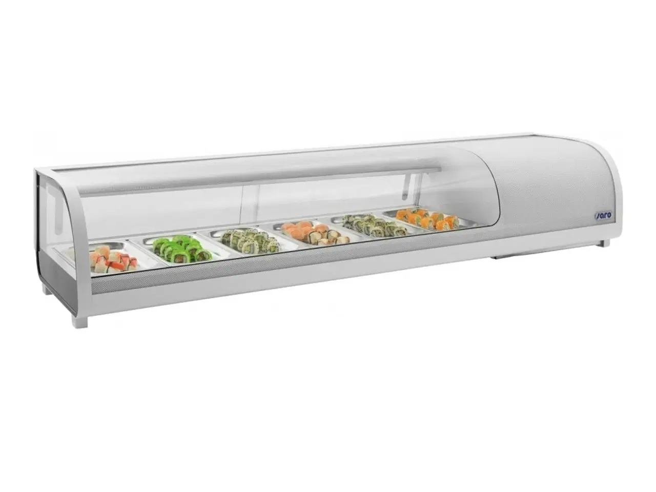 Billede 1 - Sushi køleopsat 6x 1/3 GN – 1529 x 426 x 296 mm