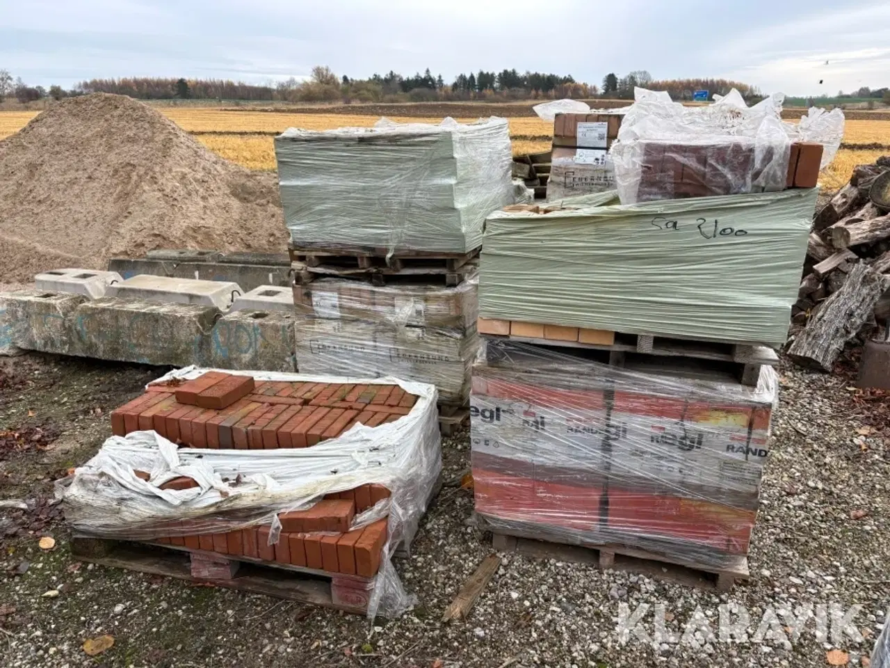 Billede 1 - Mursten 9 paller