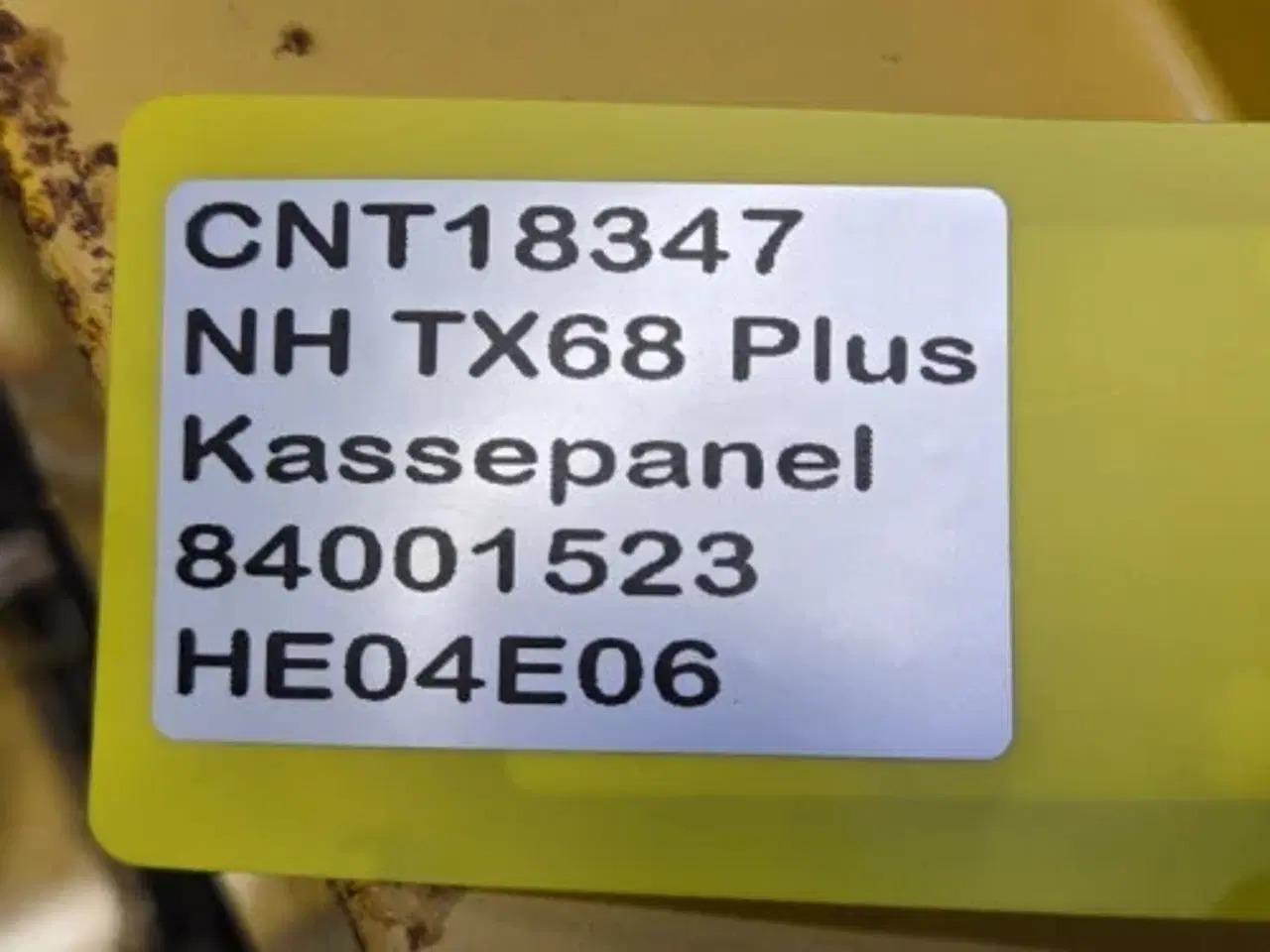 Billede 23 - New Holland TX68 Kassepanel 84001523