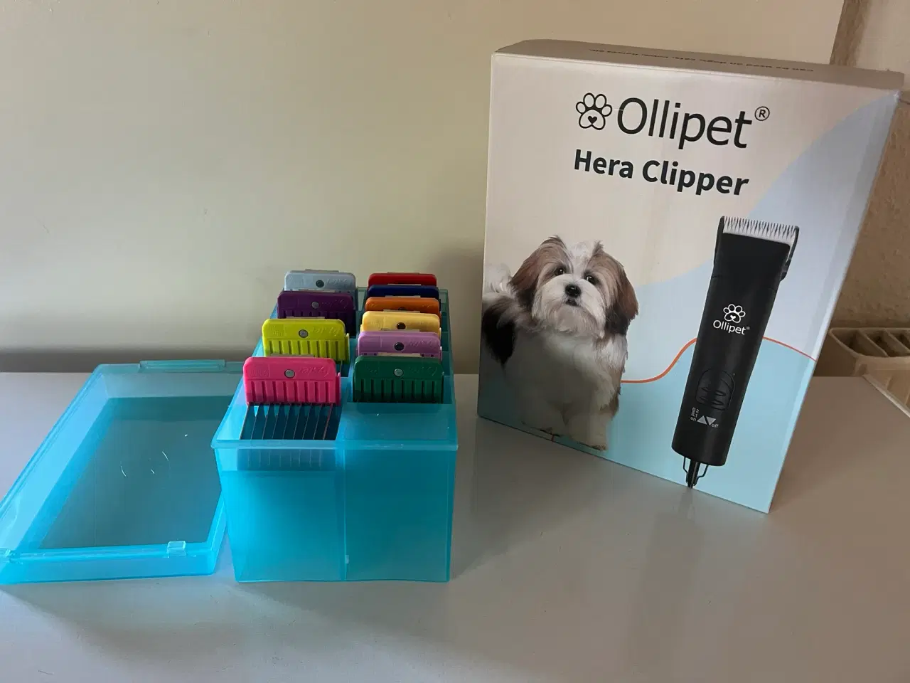 Billede 1 - Ollipet Hera Klippemaskine + afstandskamme 