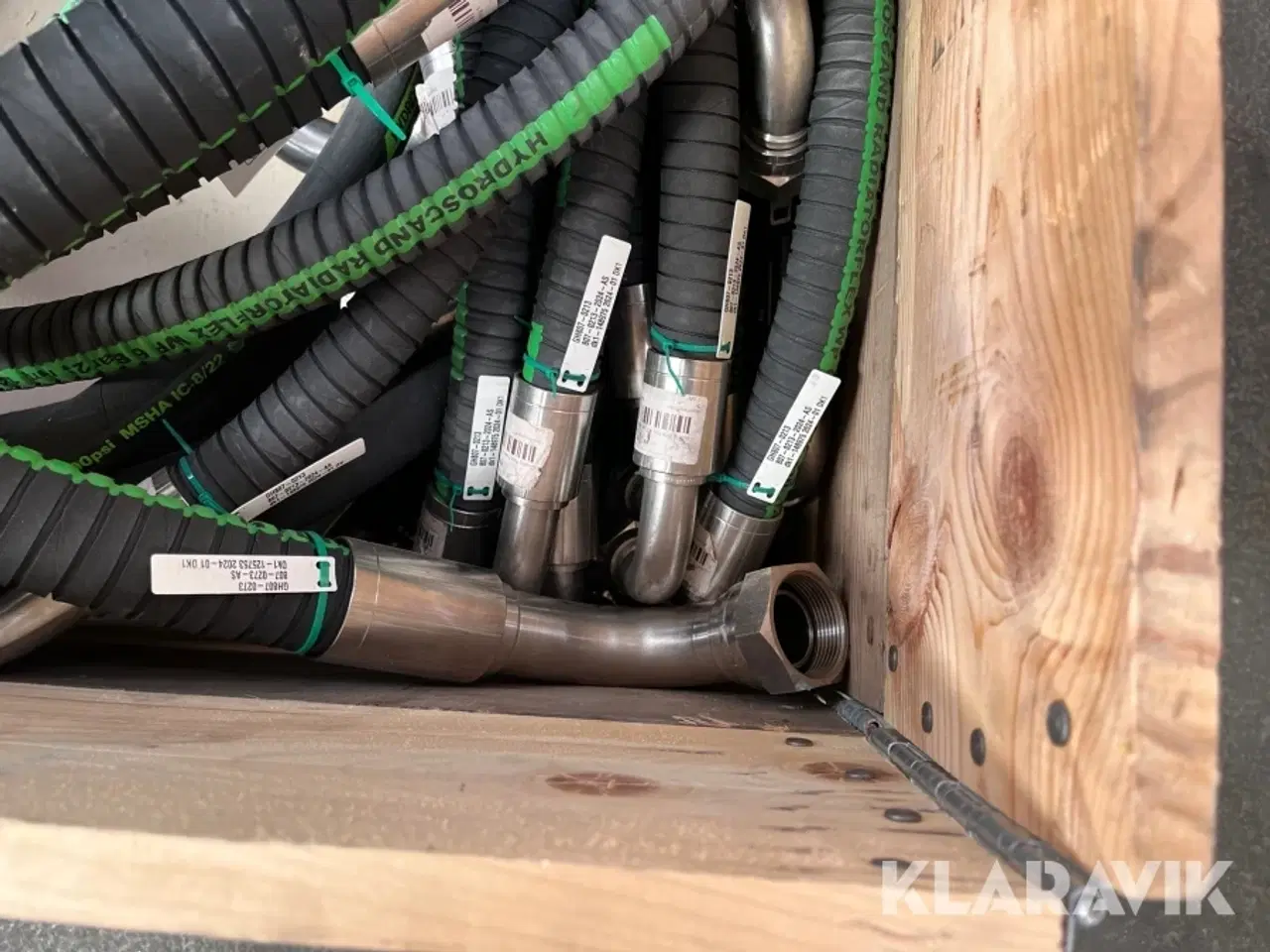 Billede 10 - Hydraulik slanger Hydroscand radiatorflex