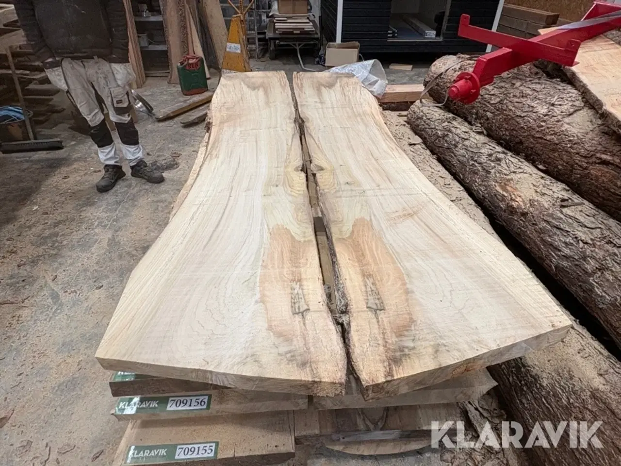 Billede 2 - Amerikansk tulipan træ planke 2 styk