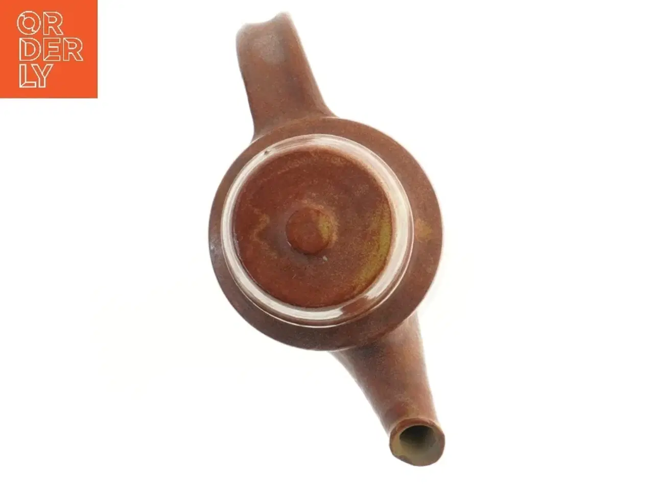 Billede 5 - Keramikkande med låg (str. Ø 8,5x30 cm)