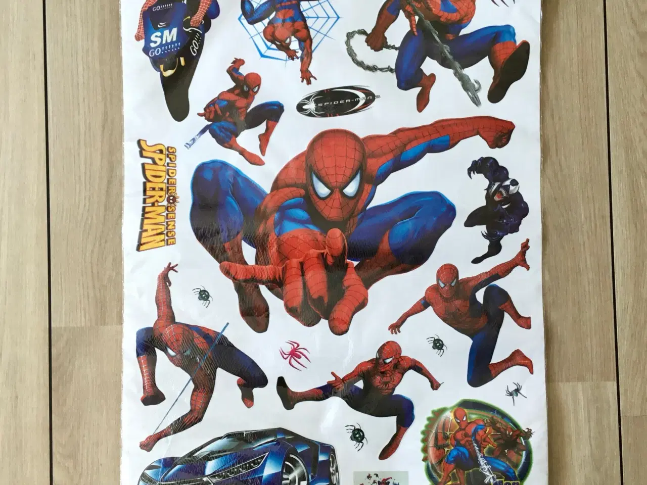 Billede 6 - Spiderman wallstickers med Spiderman 