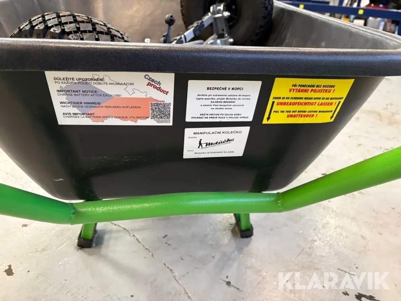 Billede 8 - Trillebør selvkørende Bravo 120 liter