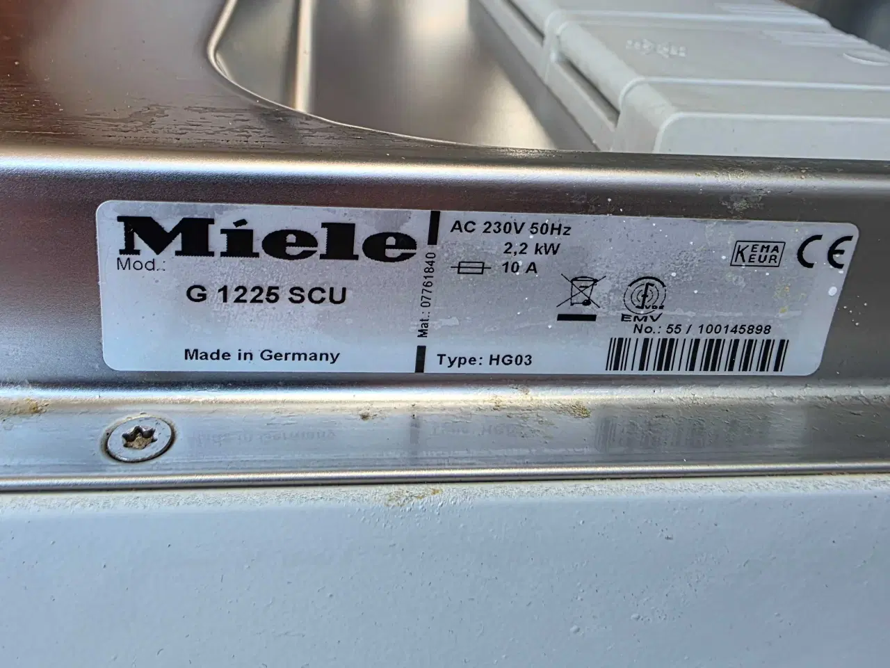 Billede 3 - Opvaskemaskine fra Miele