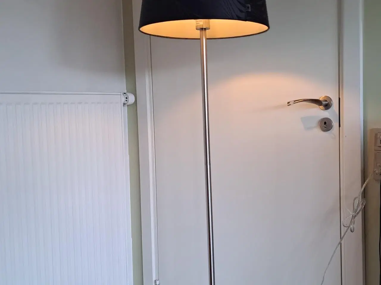 Billede 1 - Standerlampe, Georg Jensen Damask skærm